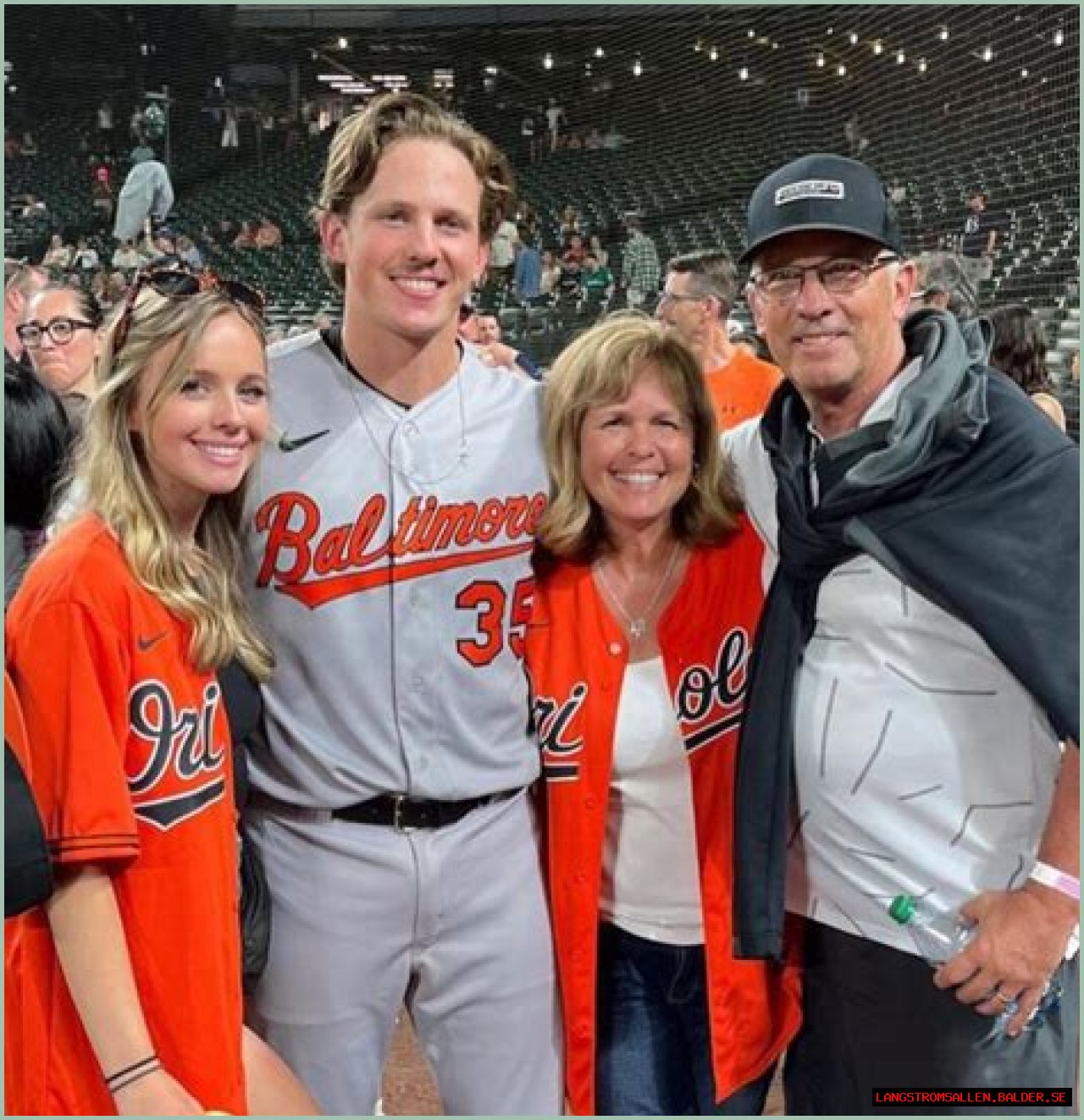 Adley Rutschman family, wife, children, parents, siblings