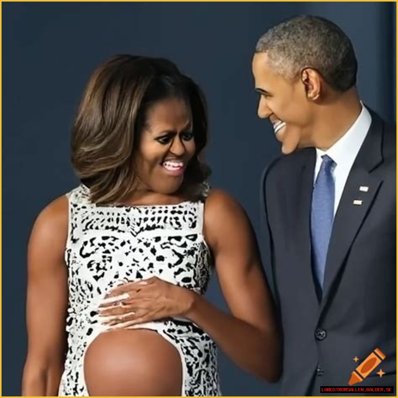 Michelle Obama Pregnancy Picture: A Glimpse Into A Historic Moment